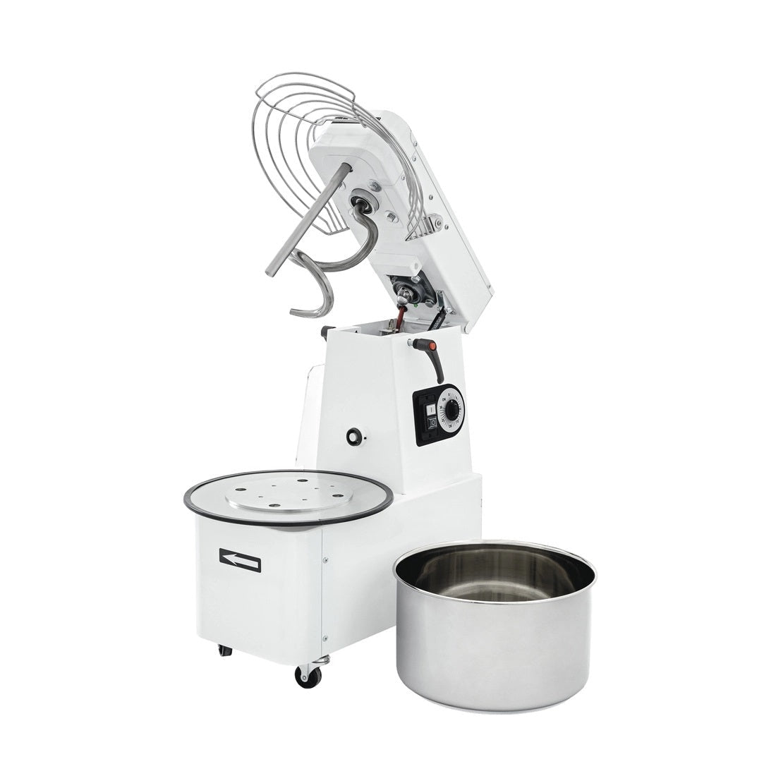 Prismafood SFR50 NSW1843 Spiral Mixer - Commercial Grade Dough Mixer for Bakeries, Restaurants & Home Baking | High Efficiency & Durable Design