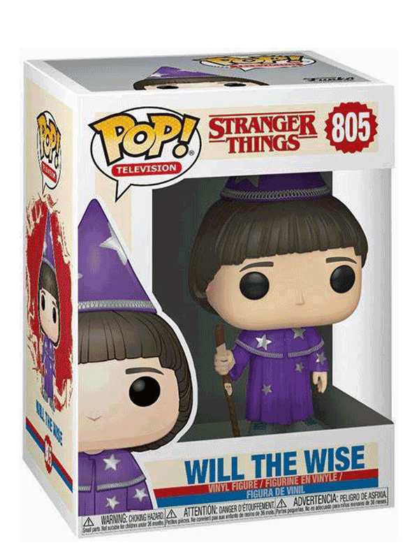 Stranger Things Season 3 Will The Wise T-Shirt - Official Netflix Merchandise - Perfect for Halloween Cosplay and 80s Nostalgia Fans