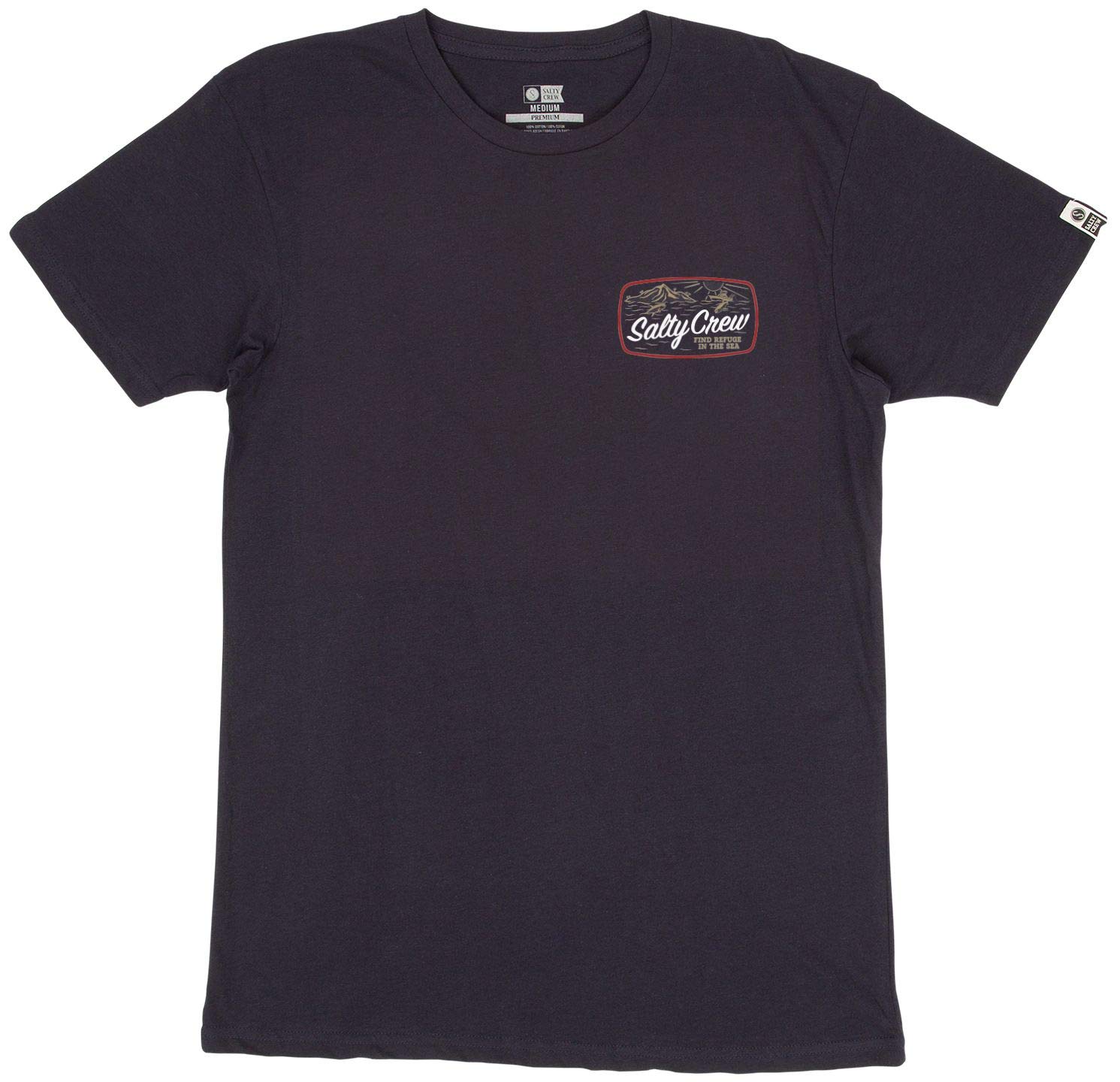 Salty Crew Tuna Isle Short Sleeve T-Shirt - Comfortable Fishing & Outdoor Casual Wear for Men | Perfect for Beach, Boating, and Summer Adventures