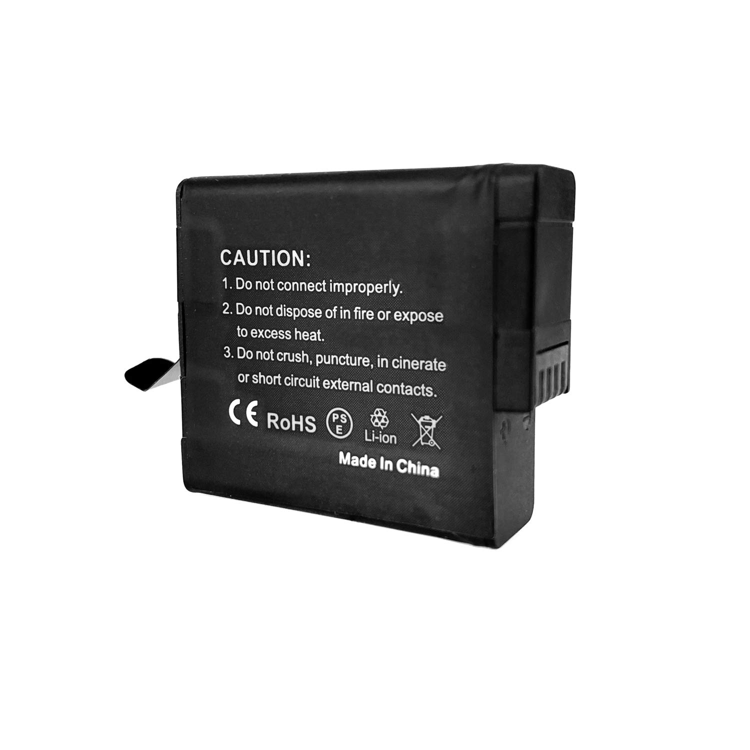 2 Pack Replacement Batteries AHDBT-501 for GoPro Hero 5/6/7 Silver & Black Edition - Includes Microfiber Cloth - Perfect for Travel, Vlogging & Outdoor Adventures