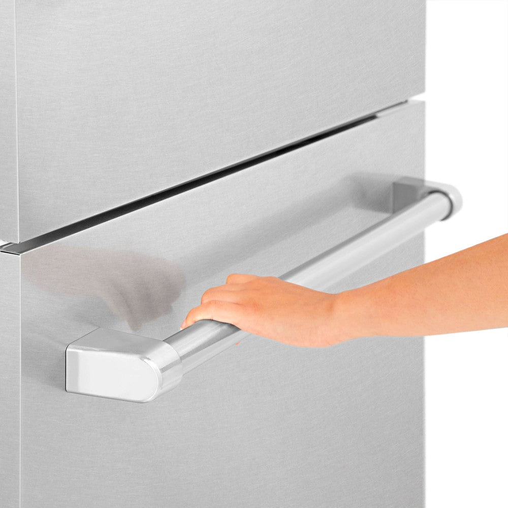 ZLINE 30-inch Stainless Steel Refrigerator Panel - Satin Finish for Built-In Fridges | Perfect for Modern Kitchen & Appliance Integration (RPBIV SN 30)
