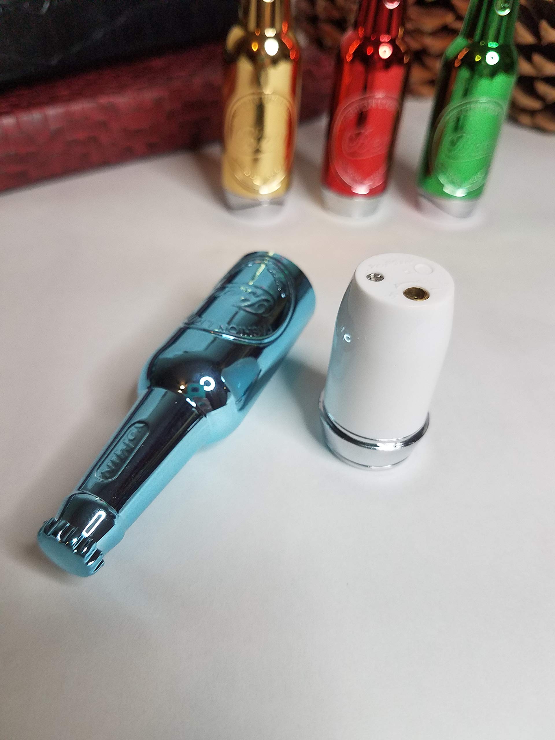 Beer Bottle Butane Lighter - Refillable Collectible (Green) for Camping & Gifts