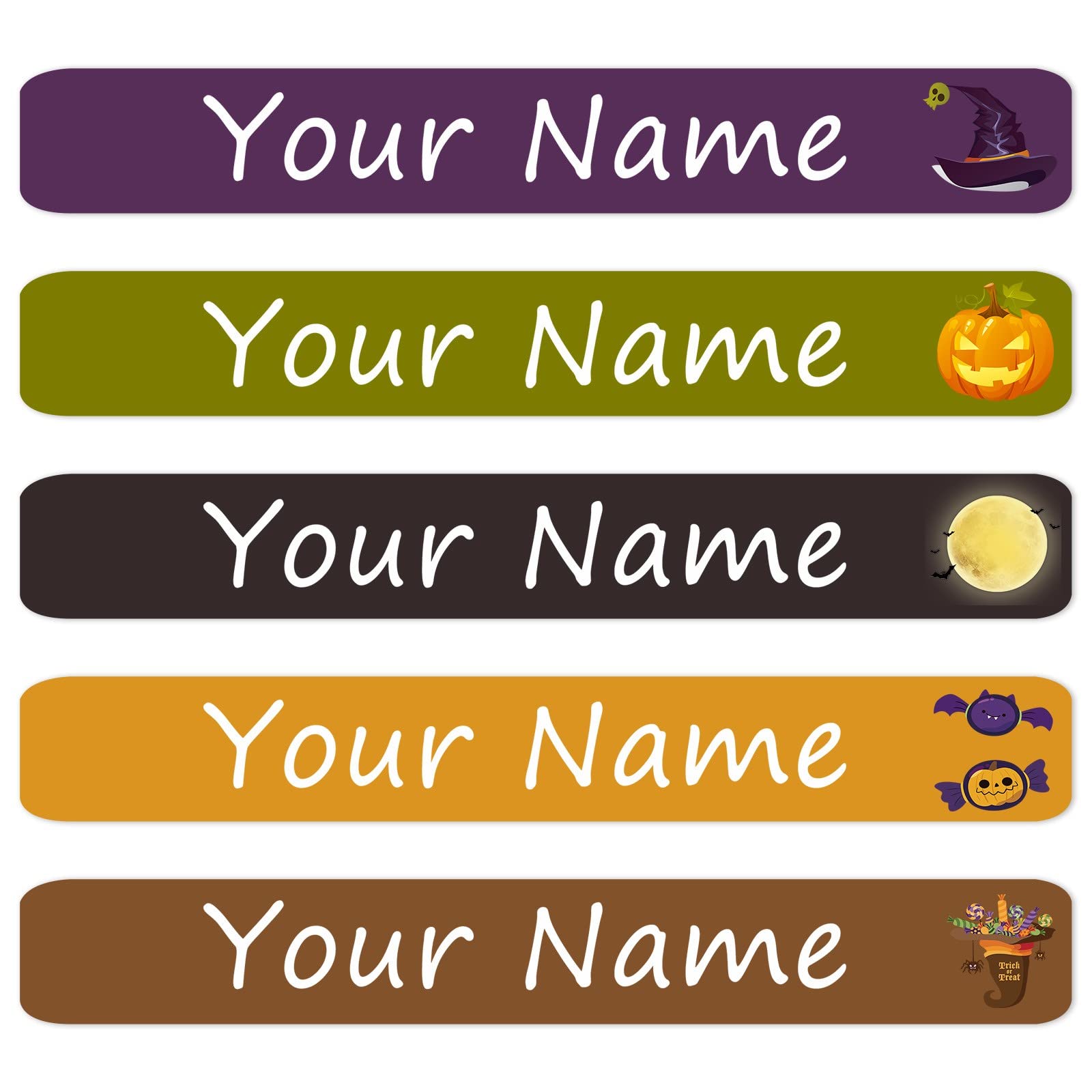 Custom Name Stickers for Kids - 100PCS Waterproof Labels for School & Daycare