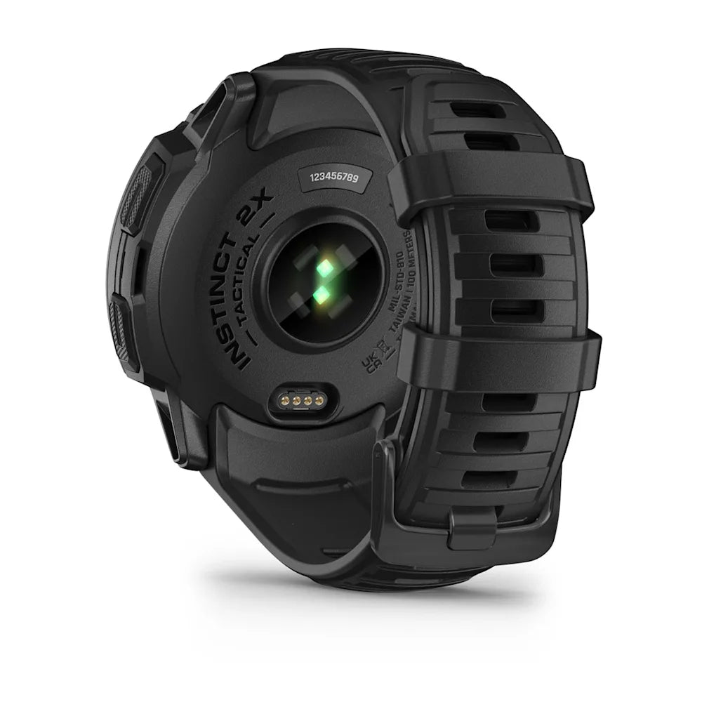Garmin Instinct 2X Solar Tactical Smartwatch with Ballistic Calculator & NVG Compatibility - Rugged Outdoor GPS Watch for Hiking, Hunting & Military Use