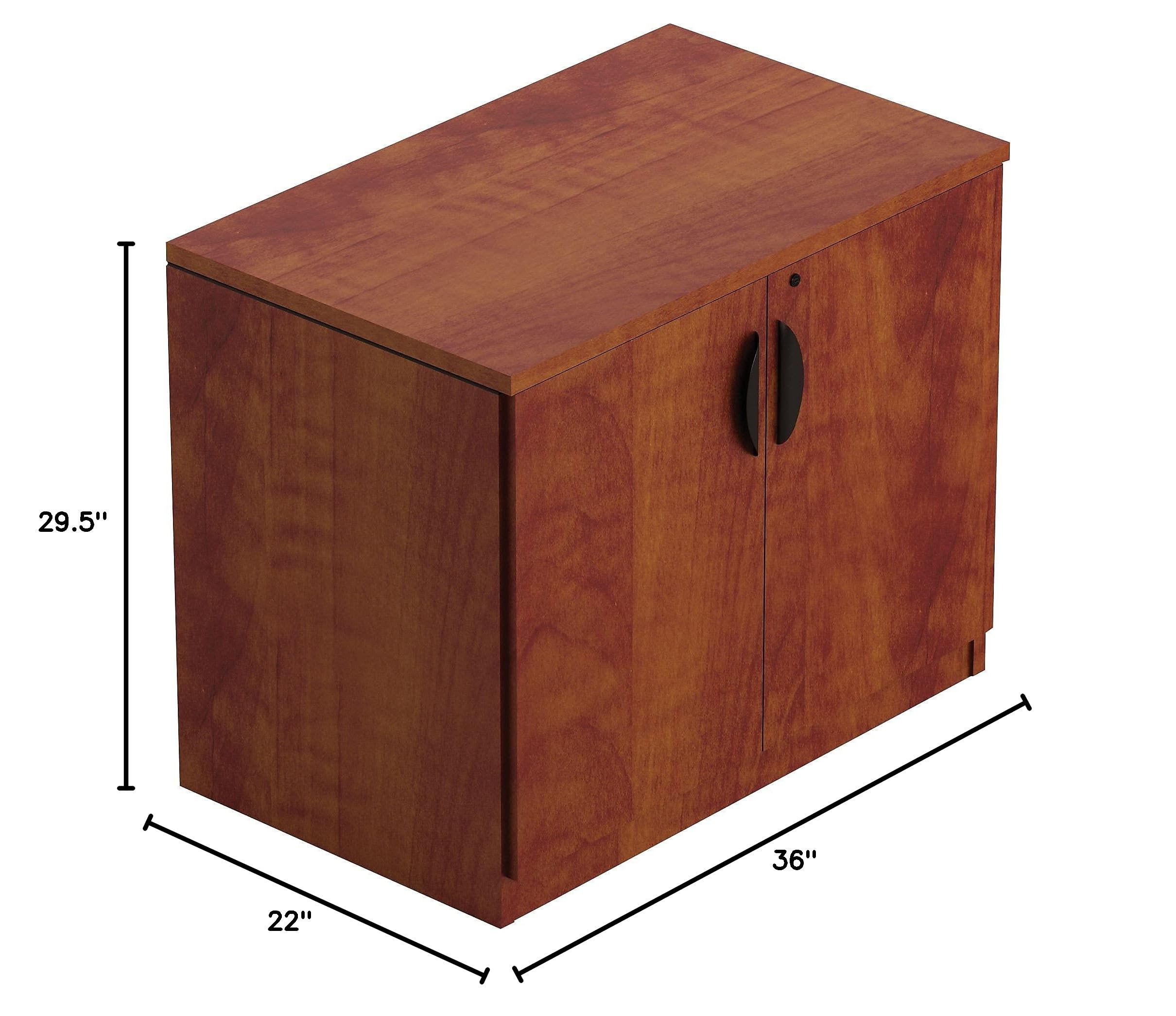 Offices To Go Laminate Boardroom Storage Cabinet - Office Organization & File Storage Solution for Conference Rooms & Business Meetings
