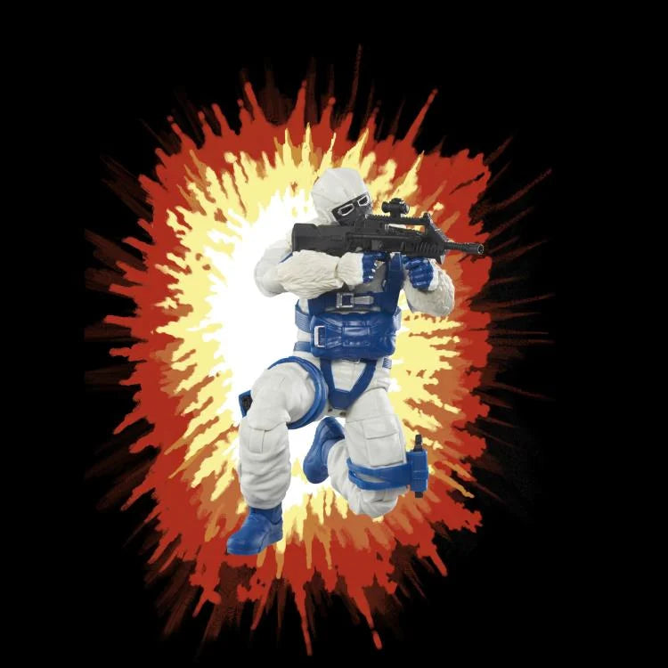 G.I. Joe Classified Series Retro Collection Snow Serpent Action Figure - 6-Inch Collectible Toy for Display & Play - Perfect for Fans, Collectors & Nostalgic Gift Giving
