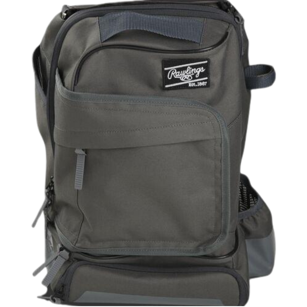 Rawlings R701 Coaches Backpack - Durable Baseball & Softball Equipment Bag for Coaches, Players & Travel - Perfect for Training, Games & Sports Gear Storage