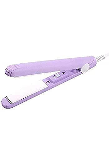 BEAUTY SECRET Mini Hair Straightener for Teens - Compact Travel Flat Iron with Adjustable Temperature, Multicolor | Perfect for School, Travel & Quick Styling