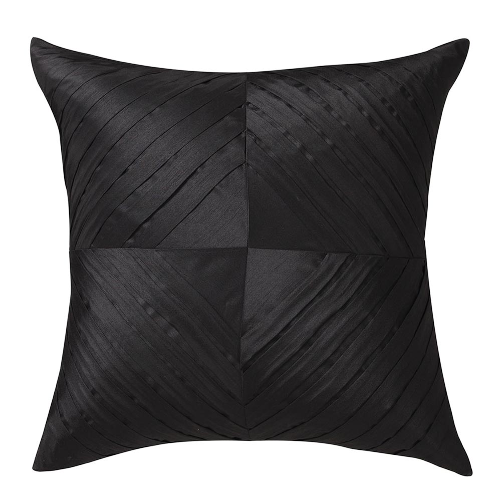 Logan & Mason Ultima Kaleidoscope Charcoal Cushion - Premium Decorative Throw Pillow for Sofa, Bed & Home Decor - Perfect for Living Room, Bedroom & Lounge Comfort