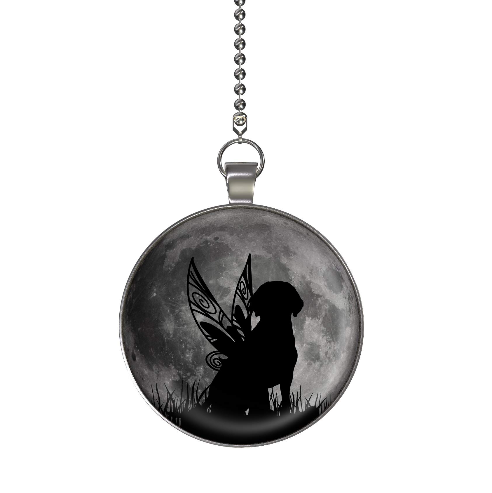 Glow in The Dark Dog Fairy Light Pull Chain Pendant - Perfect for Bedroom, Kids Room & Halloween Decor