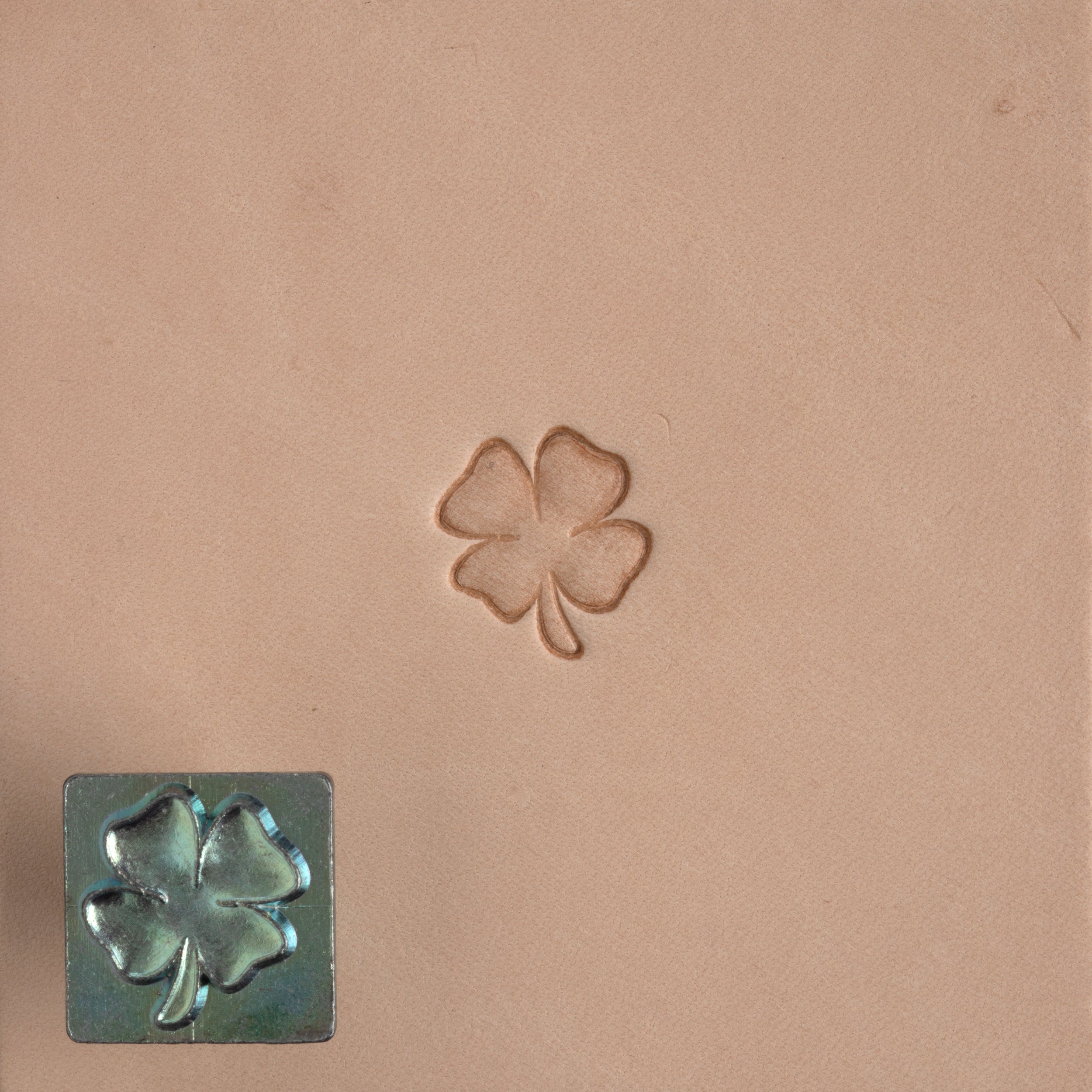 Craftool® Small Clover Stamp Head - Perfect for DIY Scrapbooking, Card Making, and Paper Crafting Projects
