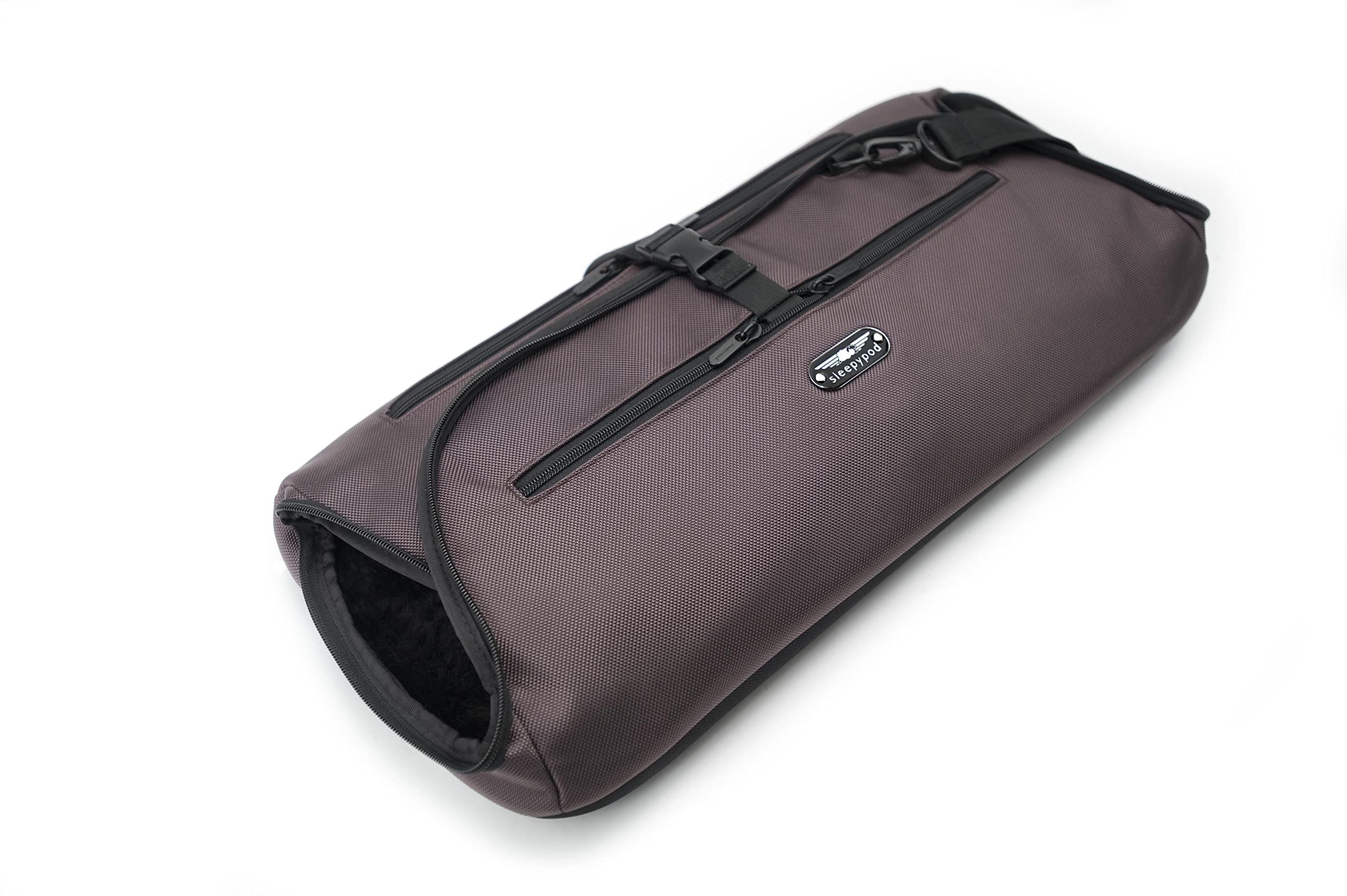 Sleepypod Air - FAA Approved Pet Carrier for Cats & Dogs | Lightweight & Durable Travel Carrier for Airlines (Glacier Silver) | Perfect for Air Travel, Road Trips & Vet Visits