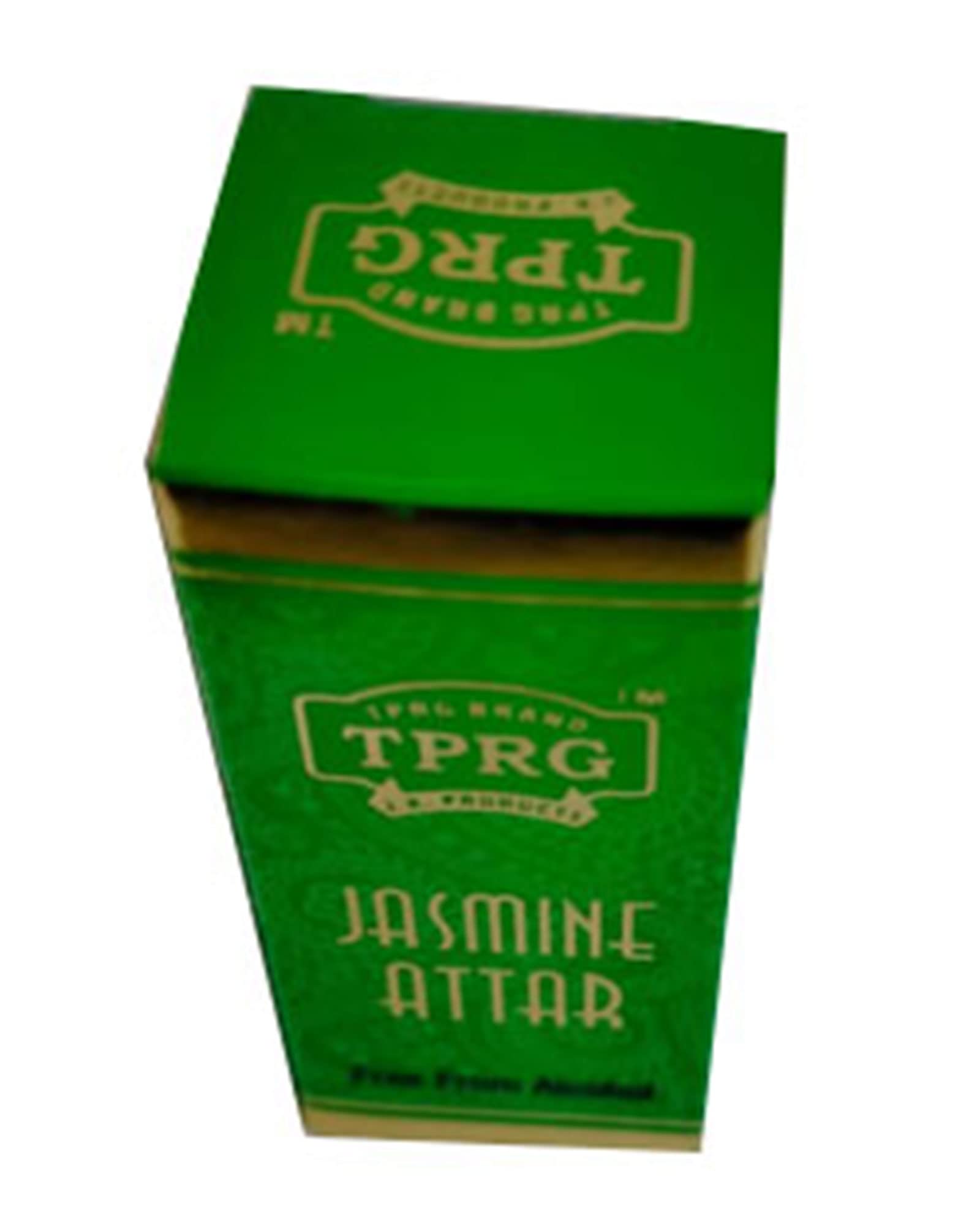 VS Products Jasmine Attar (Mogra Attar) - 15ml Natural Floral Perfume Oil, Long-Lasting Fragrance for Body, Clothes & Pooja Ceremonies | Pack of 5 X 3ml | Perfect for Aromatherapy, Meditation & Daily Wear