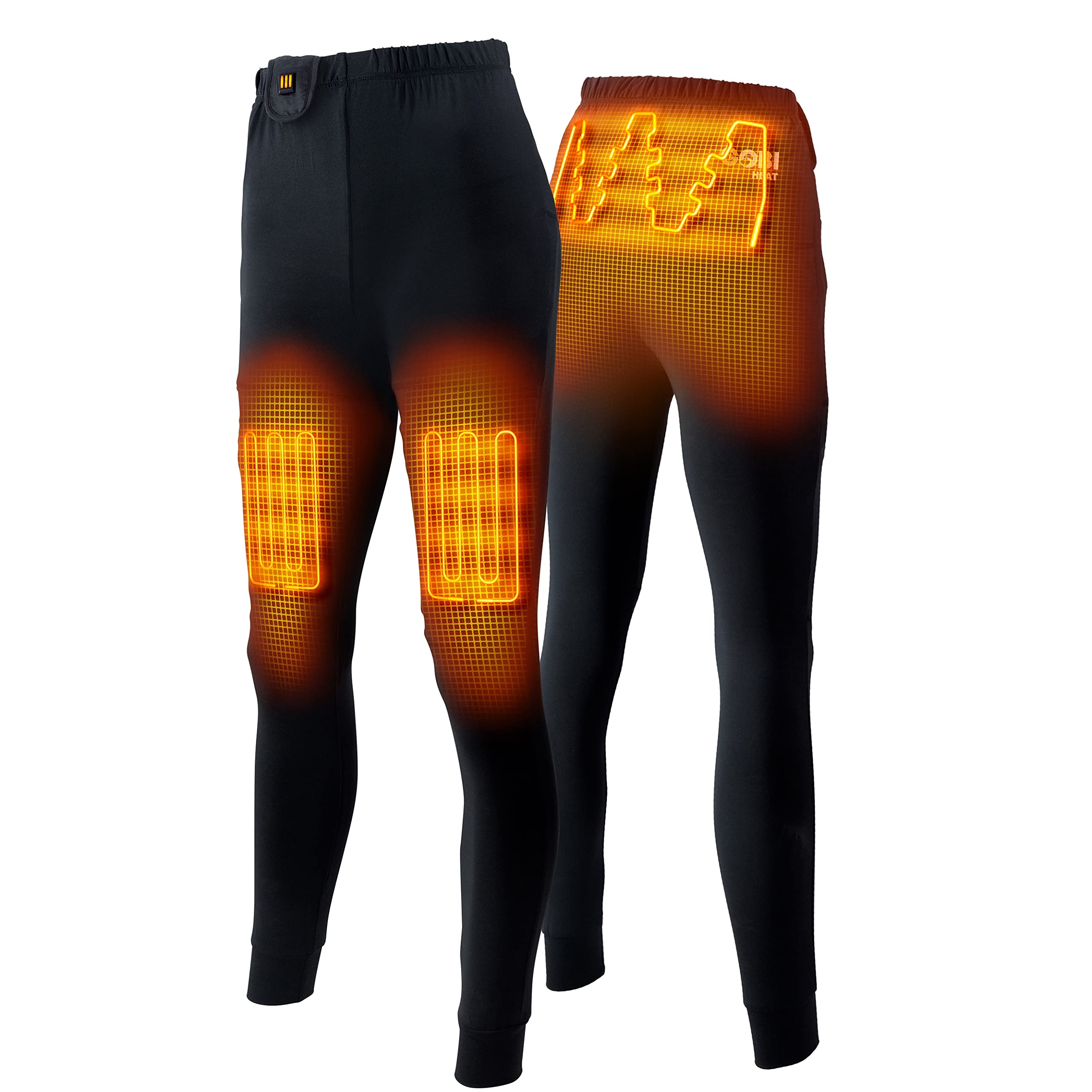 Basecamp Women’s Heated Base Layer Pants - 8 Hours of Warmth | Rechargeable Battery & USB Charger Included | Perfect for Skiing, Hiking & Winter Outdoor Activities