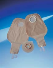 Coloplast Assura Two Piece Drainable Ostomy Pouch - High Output 750mL, Opaque with 2 Flanges (9/16