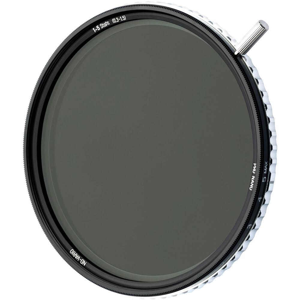 NiSi 77mm True Color ND VARIO Pro Nano 1-5 Stop Variable Neutral Density Filter for DSLR & Mirrorless Cameras - Perfect for Landscape, Long Exposure & Video Photography