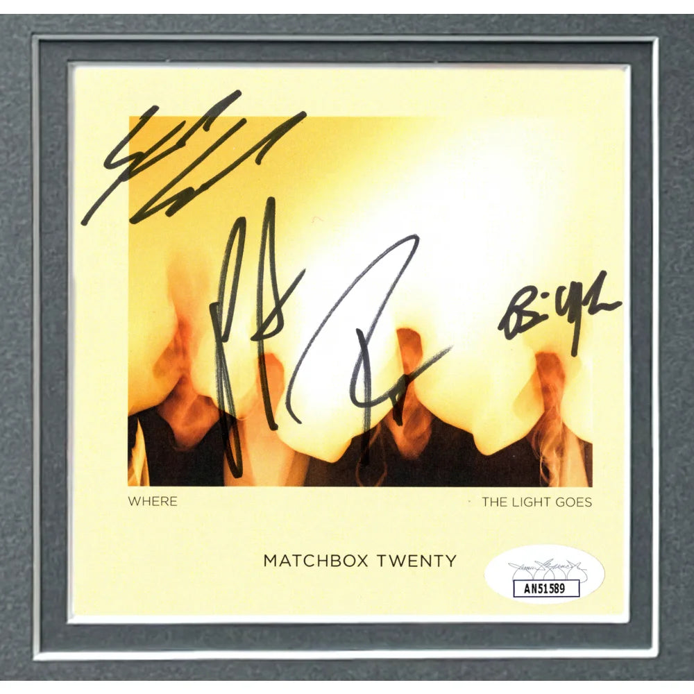 Matchbox Twenty Signed 