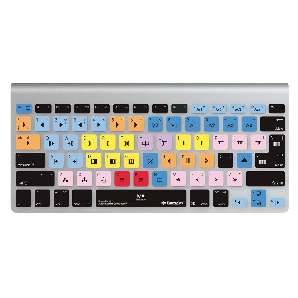 Avid Media Composer Keyboard Cover for MacBook Pro 13
