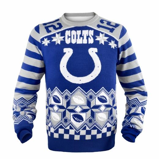 Andrew Luck Indianapolis Colts Ugly Christmas Sweater #12 - Perfect for NFL Fan Gifts & Holiday Parties