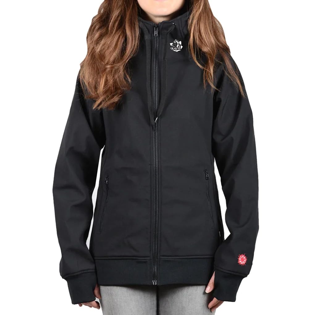 Women's Lightweight Tech Zip Hoodie - Breathable & Comfortable Fleece Jacket for Running, Hiking & Outdoor Activities