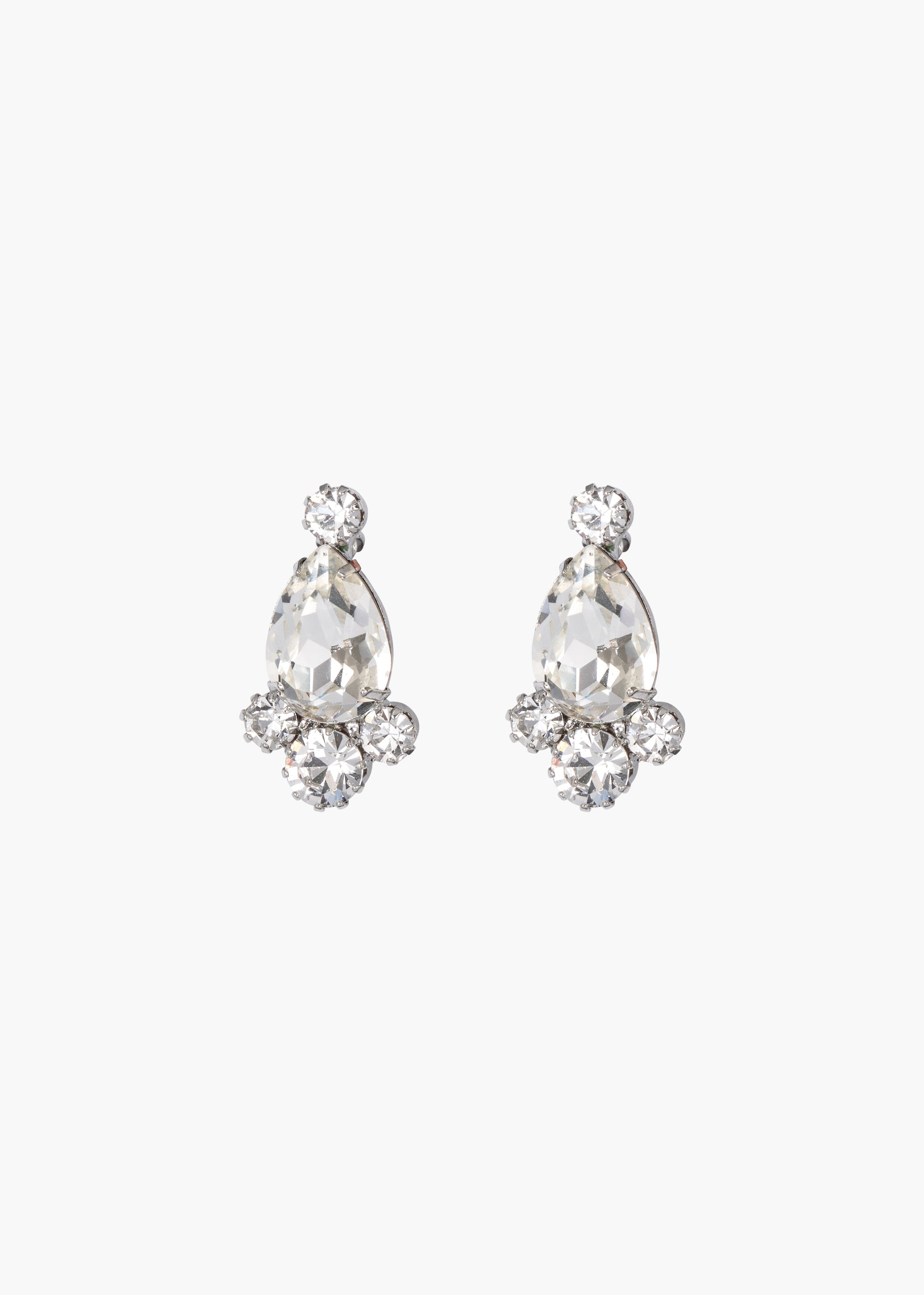 Leila Crystal Earrings for Women - Elegant Dangle Drop Earrings for Party, Wedding & Evening Wear
