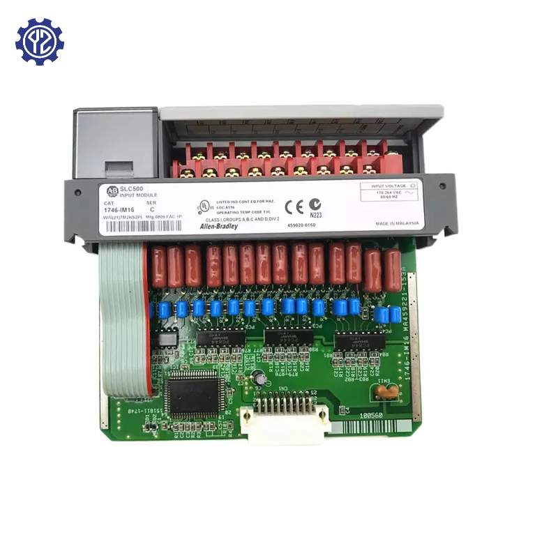 Original 1746-IM16 PLC Input Module - 100% Genuine AB Allen-Bradley for Industrial Automation & Control Systems | Compatible with SLC 500 Series | Factory Automation, Process Control Applications