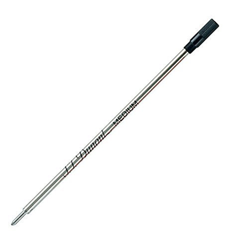 Premium S.T. Dupont Medium Ballpoint Black Refills 040851 (10-Pack) - Smooth Writing for Business, Signatures & Everyday Use