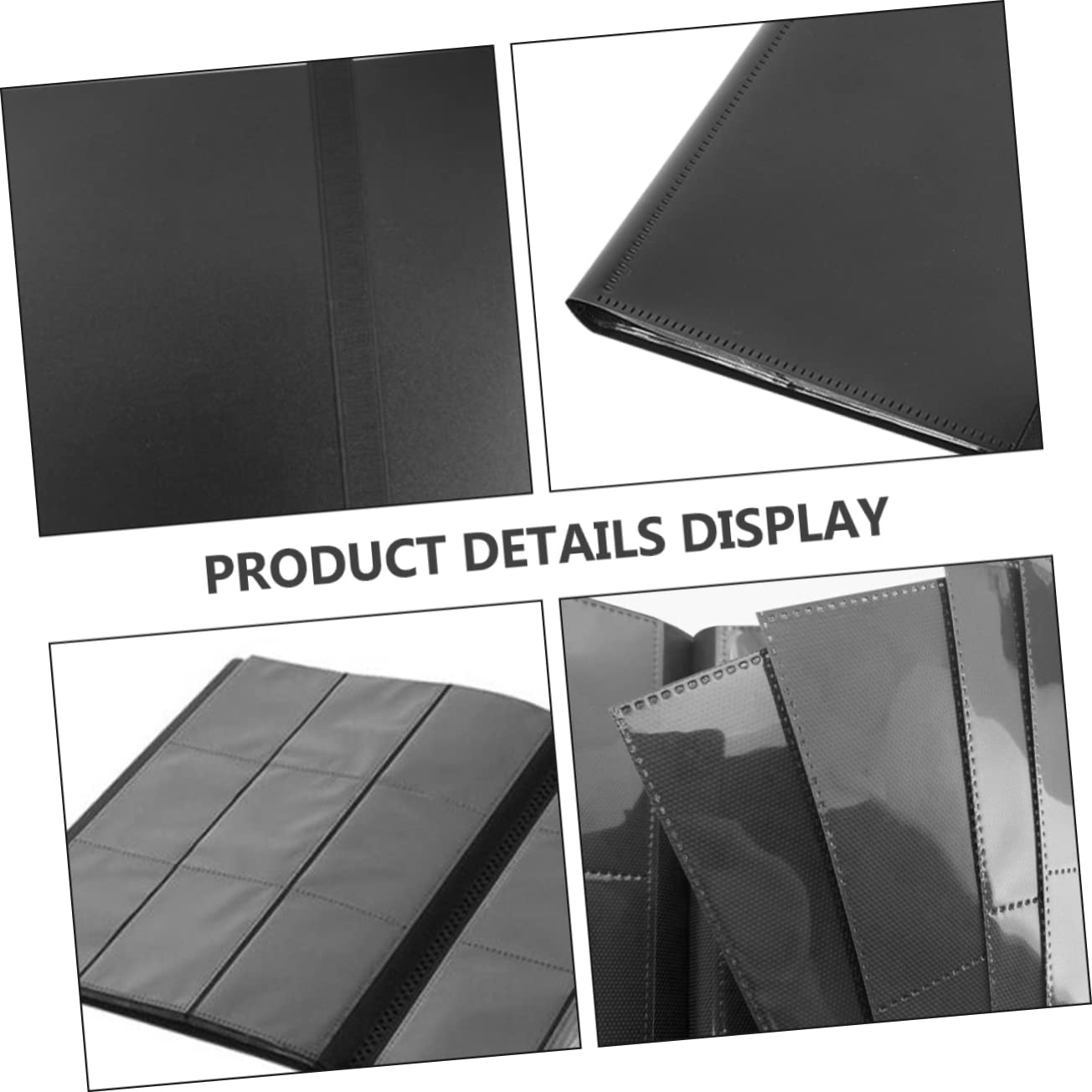 FOYTOKI 9-Slot Trading Card Binder - 360 Cards Capacity Display Holder for Pokemon, MTG & Sports Cards | Perfect for Collectors, Tournaments & Game Storage