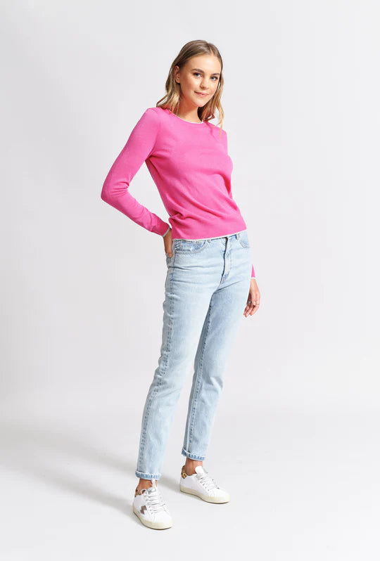Stylish Lurex Long Sleeve Knit Top for Women - Shimmery Party Wear & Casual Outfit | Perfect for Night Out, Office, and Date Nights