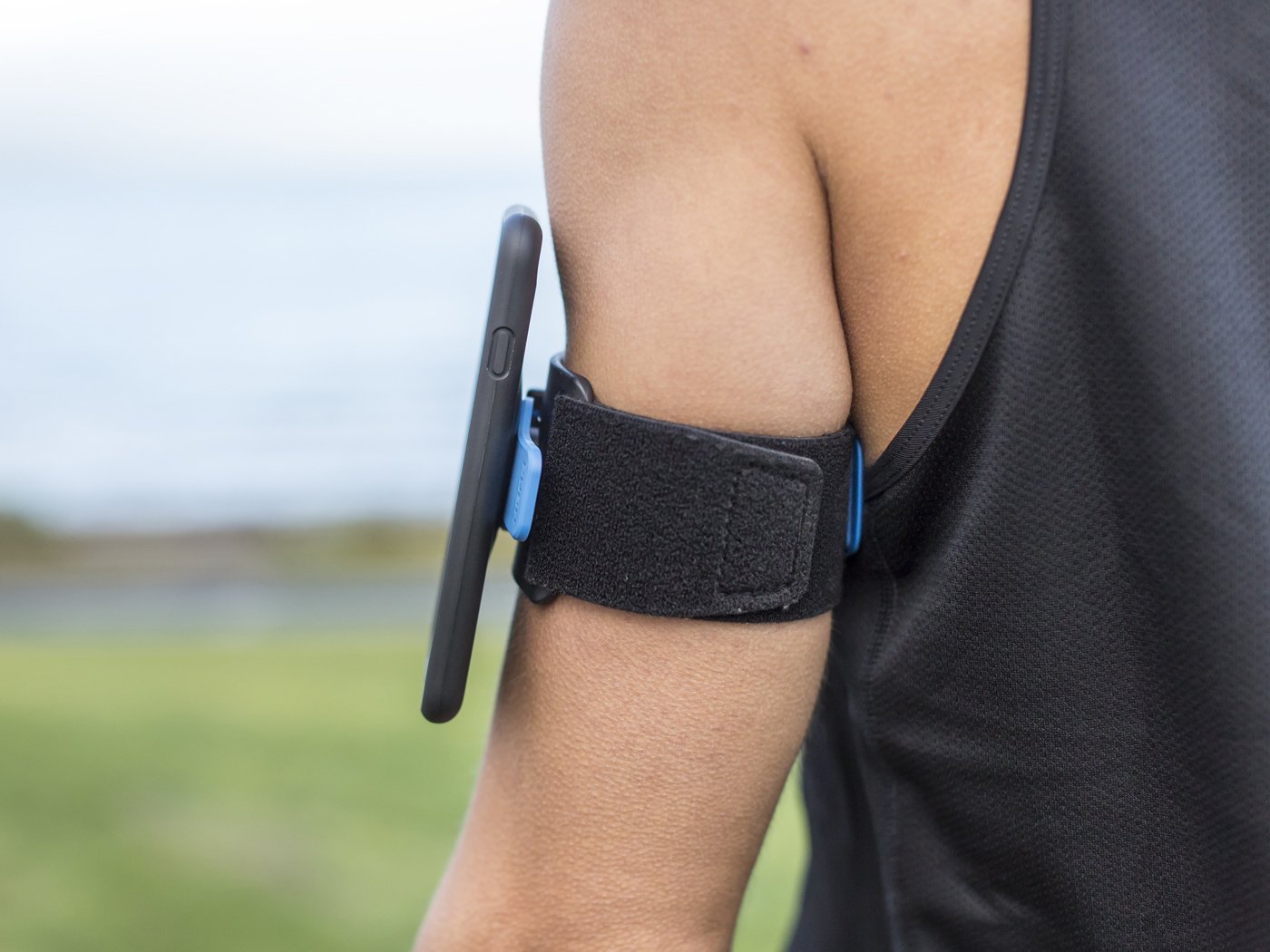 Best Running Armband for Phones - Secure & Sweatproof Sports Armband for Jogging, Gym, and Fitness - Compatible with iPhone & Android