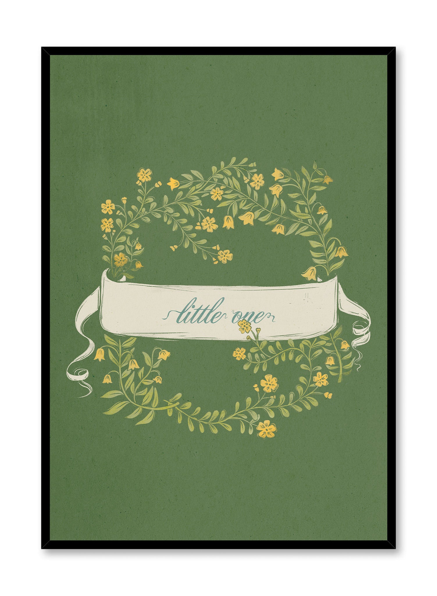 Little One Baby Poster - Nursery Wall Art Decor for Kids Room, Baby Shower Gift, Gender Neutral Nursery Decor - Perfect for Newborns, Toddlers & Children's Bedrooms