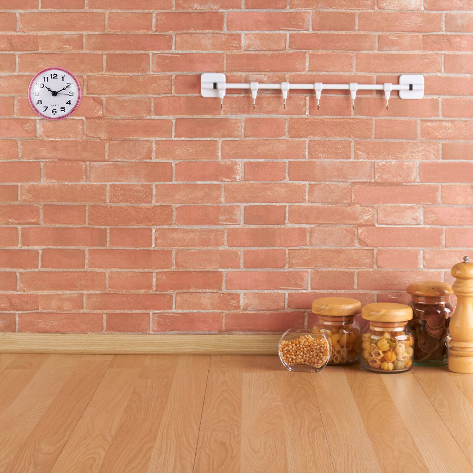 Anti-Fog Electronic Wall Clock for Bathroom, Kitchen & Living Room - Home & Office Decor