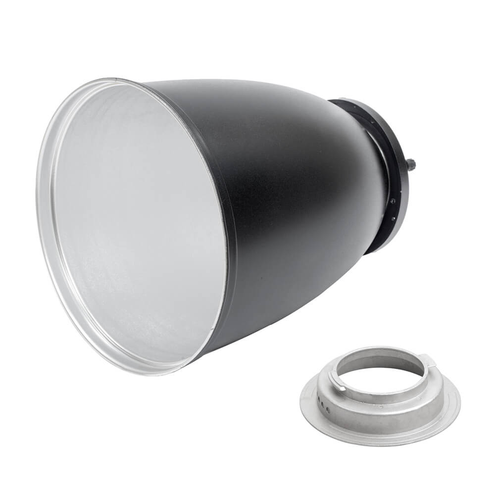 45° Long Focus Tele Zoom Reflector with Interchangeable Speedring - Perfect for Studio Photography, Portrait Lighting, and Video Production