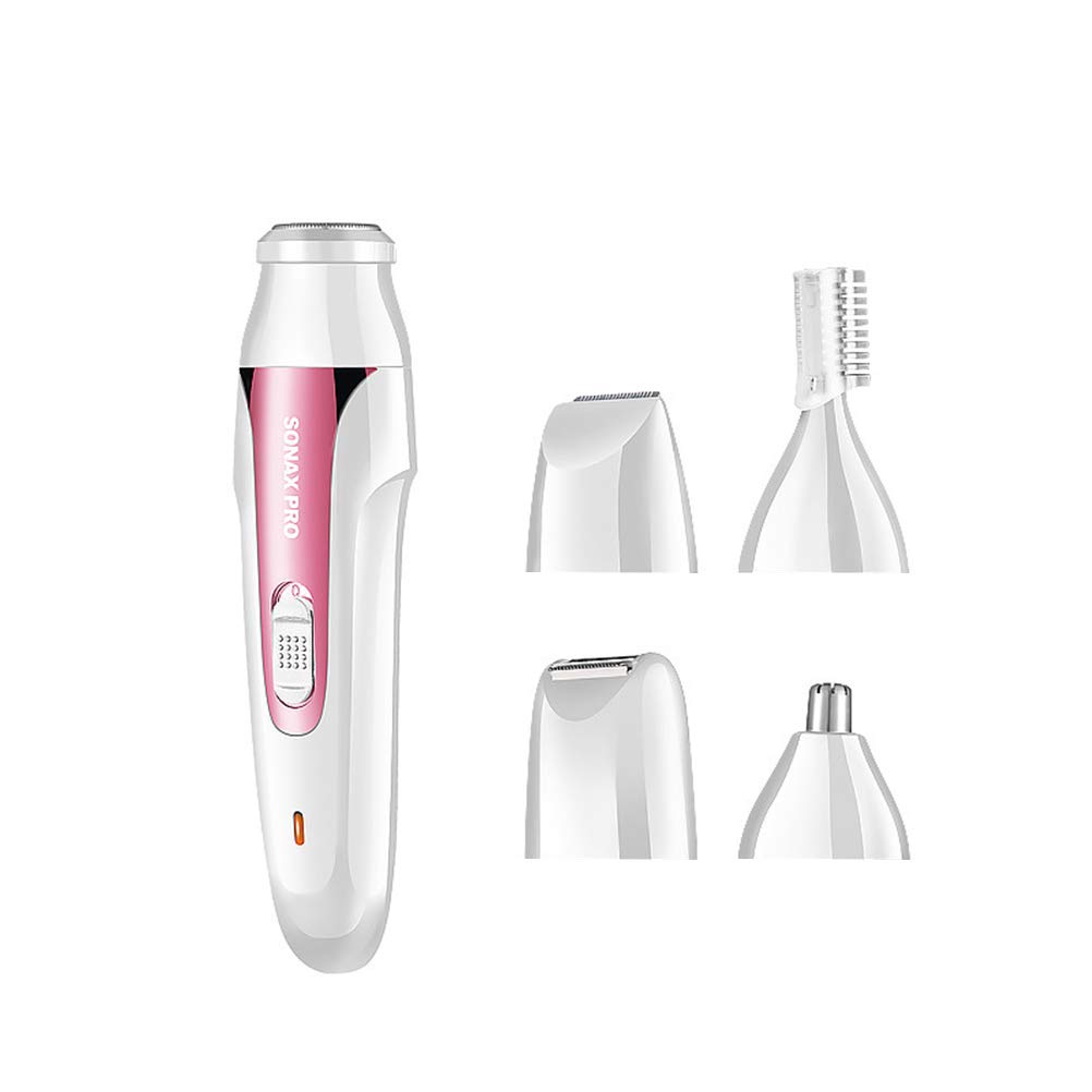 Electric Shaver for Women - Rechargeable Eyebrow & Facial Hair Remover, Multifunction Lady Shaver with Precision Trimmer for Smooth Skin - Perfect for Travel, Home & Salon Use
