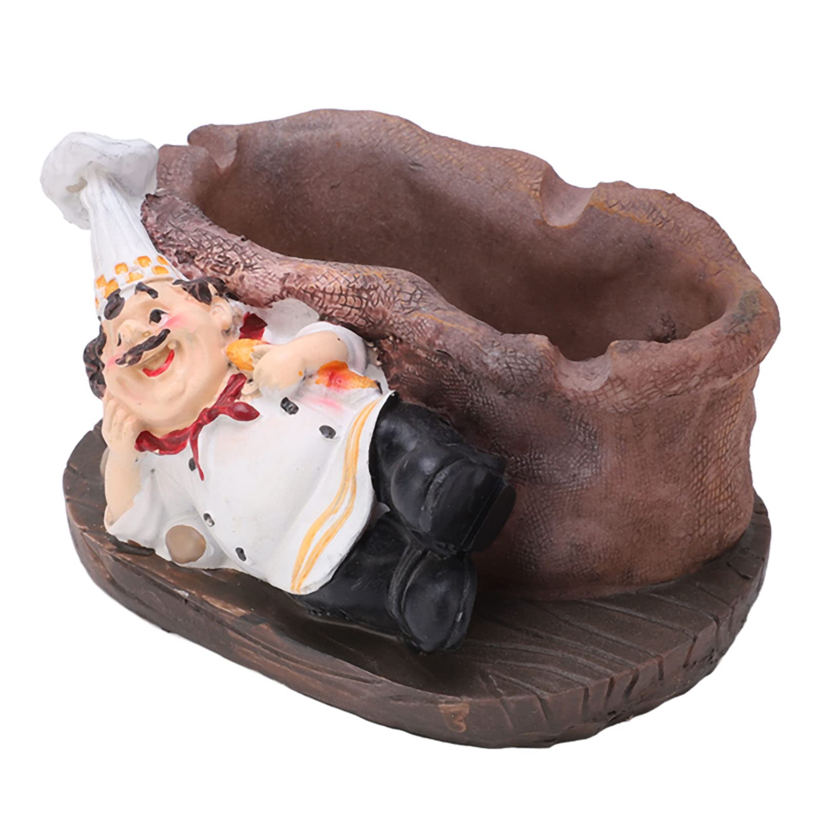 Qinlorgo European Style Kitchen Chef Statue - Multifunctional Home & Office Decor for Kitchen, Coffee Table, Restaurant - Perfect for Cooking Enthusiasts & Interior Design
