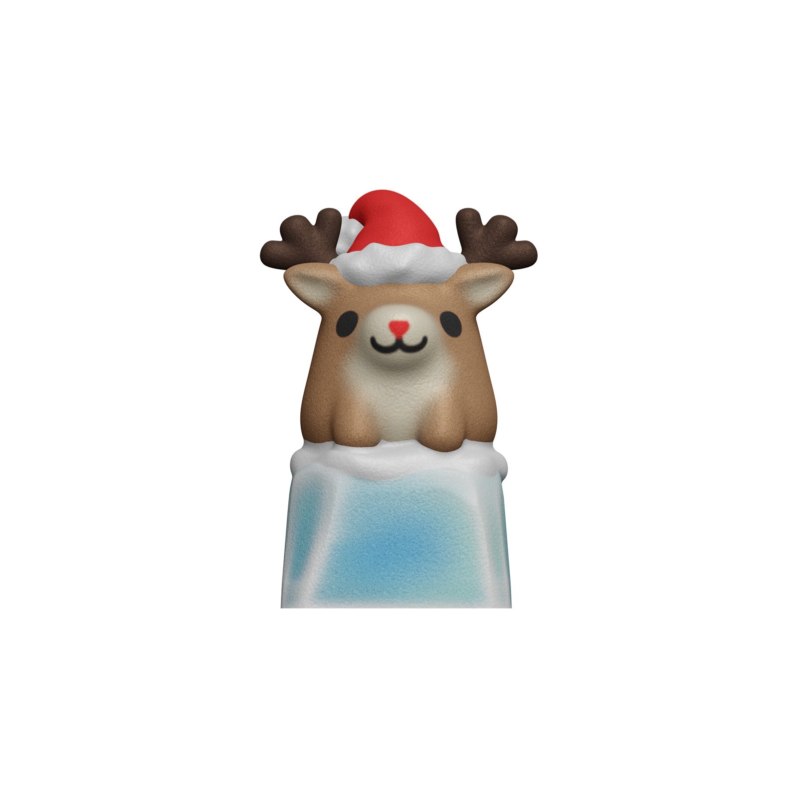 HX3D Custom Keycap - Christmas Reindeer Theme Mechanical Keyboard Keycap for Cherry MX Switches - Perfect for Gaming & Typing Enthusiasts
