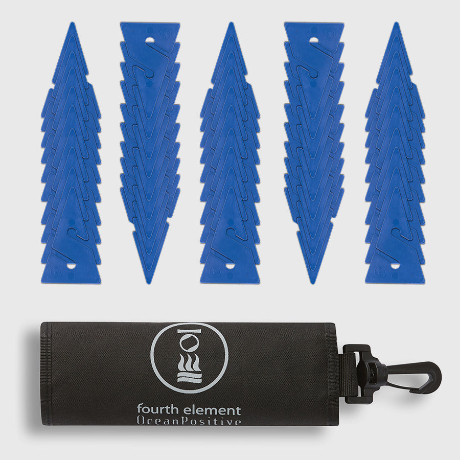 Fourth Element Recycled Line Arrow Blue - Pack of 100 | Eco-Friendly Diving Gear for Scuba & Snorkeling | Perfect for Underwater Marking & Navigation