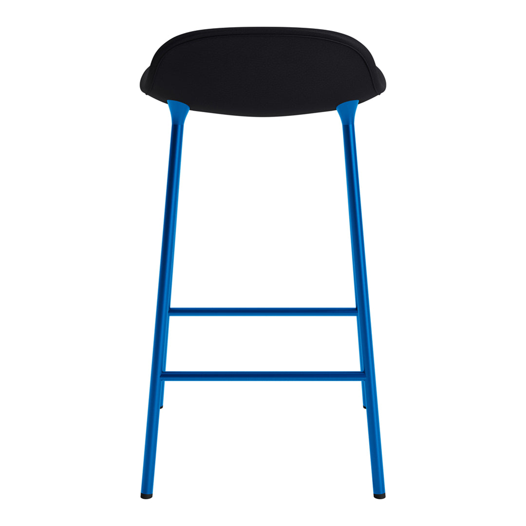 Modern Form Counter Stool with Sturdy Metal Legs & Comfortable Upholstered Seat - Perfect for Kitchen Islands, Breakfast Bars & Home Decor