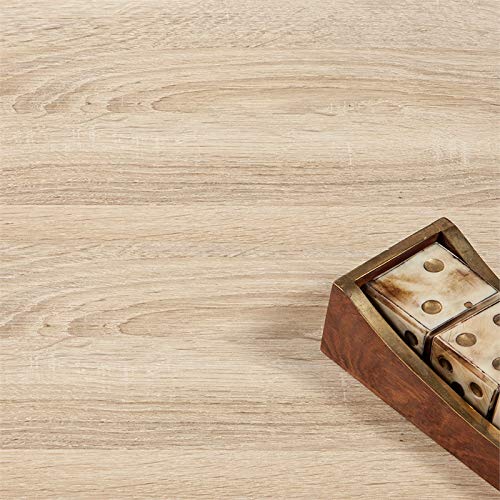 Tvilum Lola 3 Bin Curtain Storage Organizer - Oak Wood Frame with Natural & Gray Fabric Bins - Perfect for Bedroom Closet, Kids Room, or Bathroom Storage