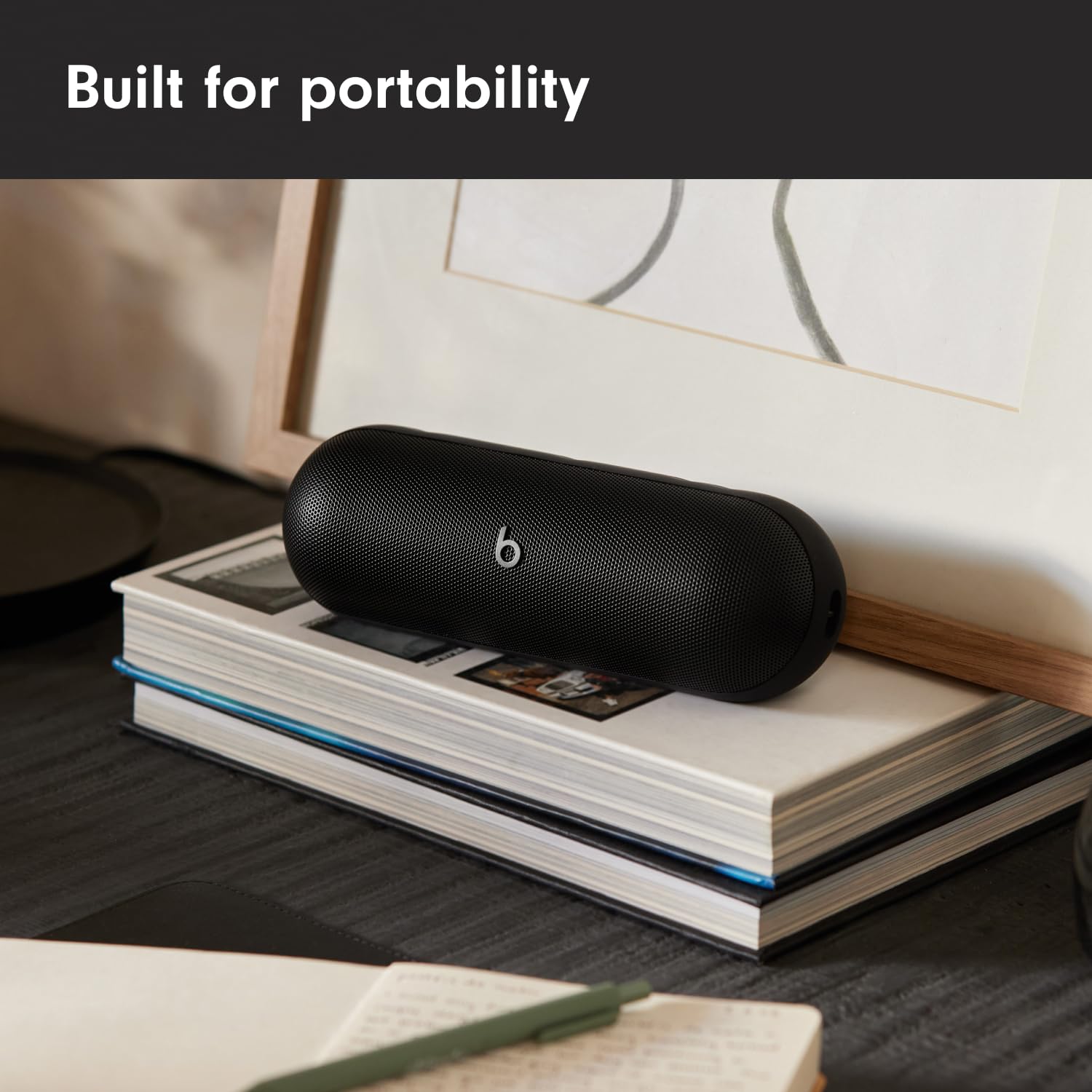 Beats Pill+ Wireless Bluetooth Speaker with 24-Hour Battery Life | IP67 Waterproof & Dustproof | USB-C Portable Charger | Built-in Mic | Compatible with Apple & Android Devices | Matte Black | Perfect for Outdoor Adventures, Pool Parties & Travel