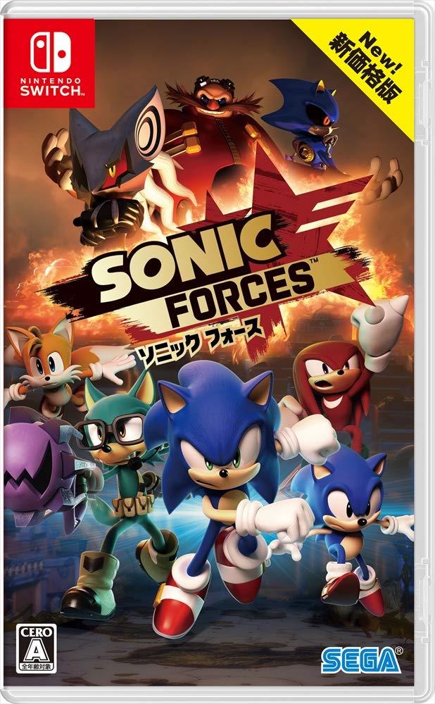 Sonic Force Nintendo Switch Game - Latest Version | Non-US Edition | Fast-Paced Action Adventure for Kids & Adults
