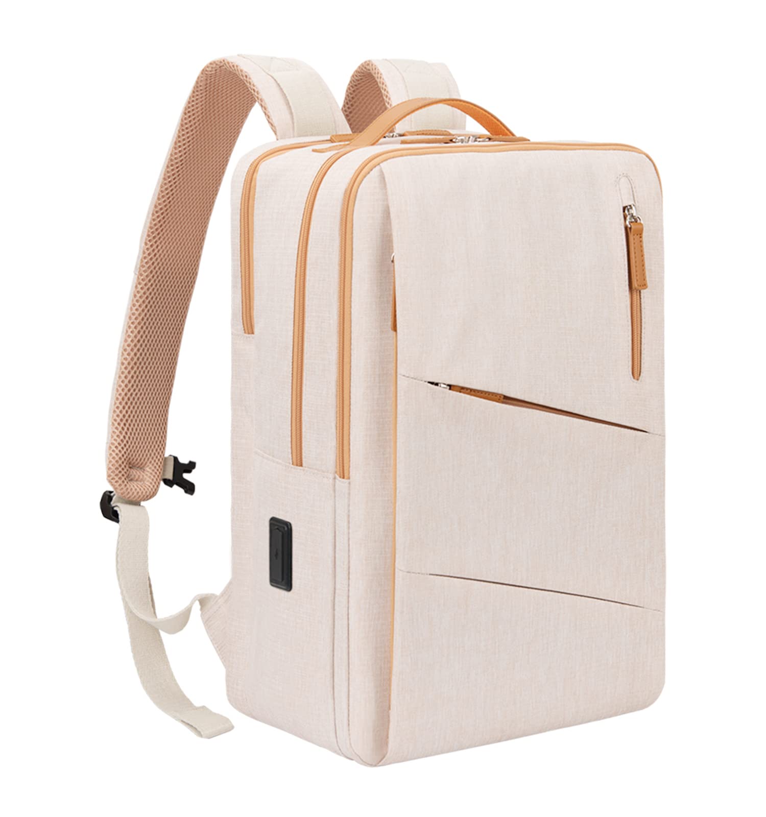 HP Hope Laptop Backpack for Women - 15.6 Inch Water Resistant Work Backpack with USB Charging Port - Perfect for Travel, College, Business & Commuter Use - Durable School Backpack & Office Essentials Organizer