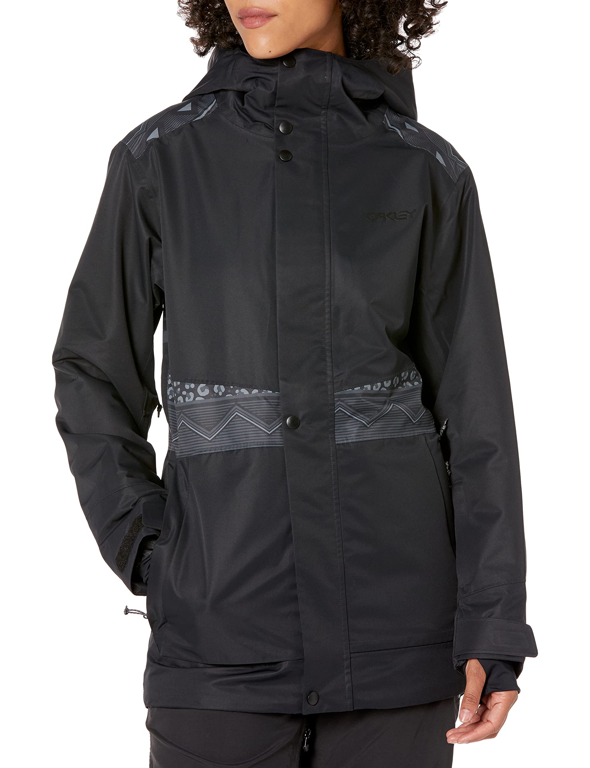 Oakley Women's Ollie Jacket - Lightweight Waterproof Windbreaker Jacket for Running, Hiking & Outdoor Activities | Breathable Raincoat with Hood for Women's Activewear