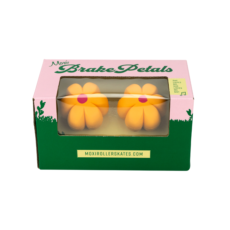 High-Quality Brake Petals & Toe Stops for Roller Skates - Durable & Non-Slip for Derby, Artistic, and Outdoor Skating