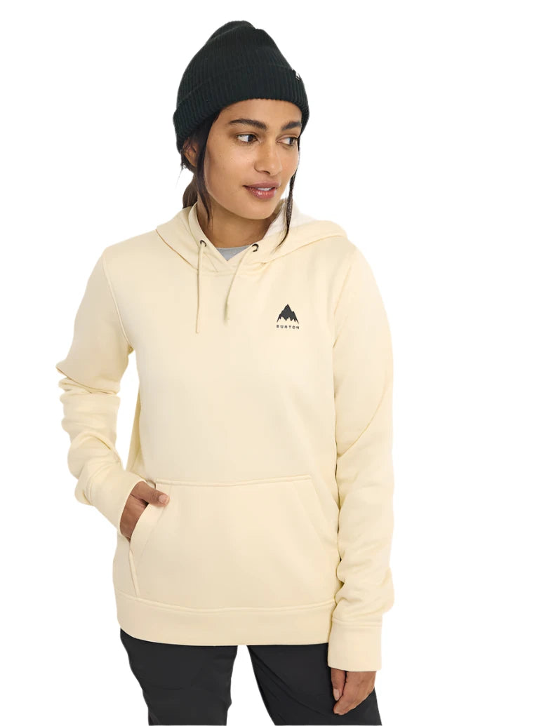 Burton Women's Oak Pullover Hoodie 2025 - Soft Fleece Winter Sweatshirt for Outdoor Activities & Casual Wear