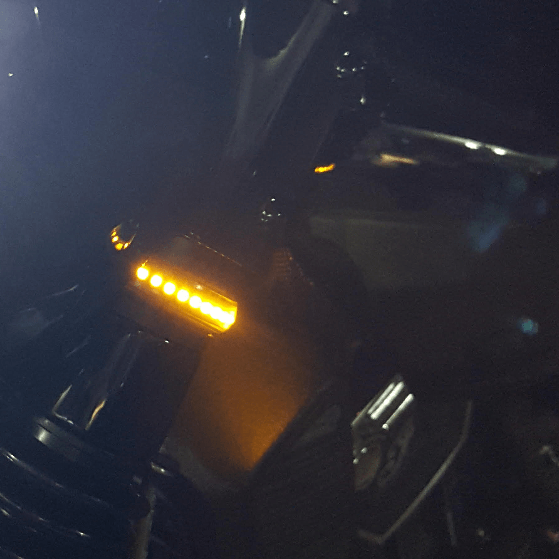 Eagle Lights Fork Turn Signals for Indian Scout, Bobber, Sixty & Twenty - Universal Motorcycle LED Indicator Lights for Enhanced Visibility & Safety - Perfect for Night Riding & Urban Commuting