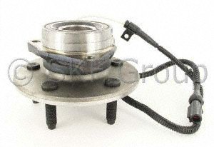 SKF Front Wheel Bearing and Hub Assembly with 5 Studs M14 Wheel Bolts - 4 Wheel ABS, 4x4, BR930423 - Replacement for Ford F-150, F-250 (2000-2004) - Perfect for Off-Roading, Towing & Heavy-Duty Use