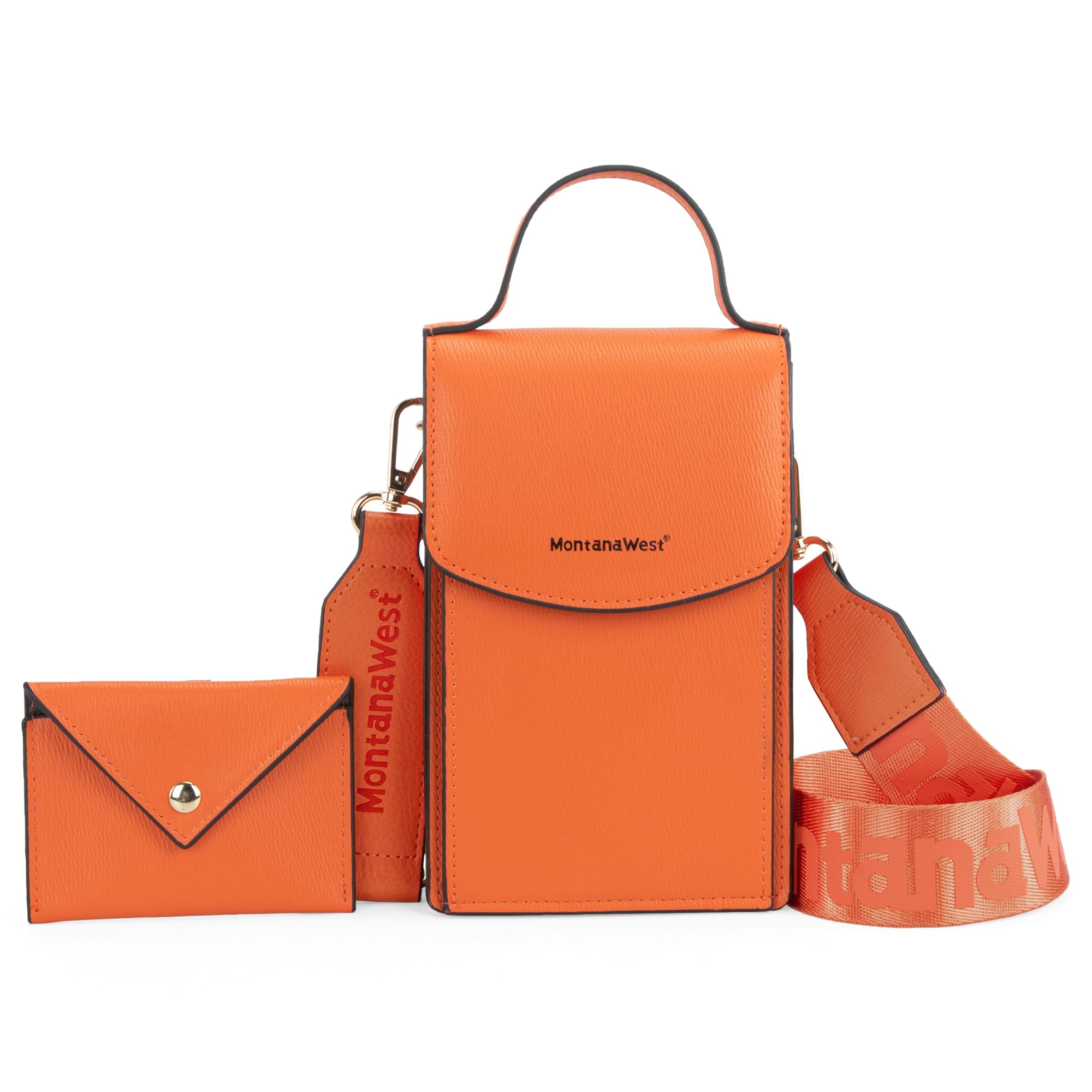 Montana West Crossbody Phone Purse for Women - Stylish Jelly Shoulder Bag with Top Handle & Coin Purse - Perfect for Everyday Use, Travel, and Shopping