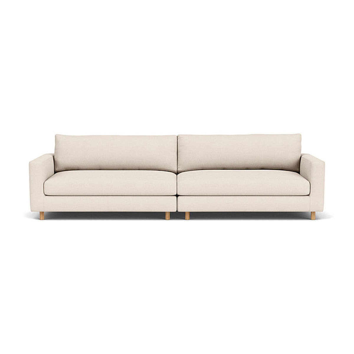 Stylish Dylan Fabric 4-Seater Sofa for Living Room - Comfortable Modern Couch for Home & Office Lounge