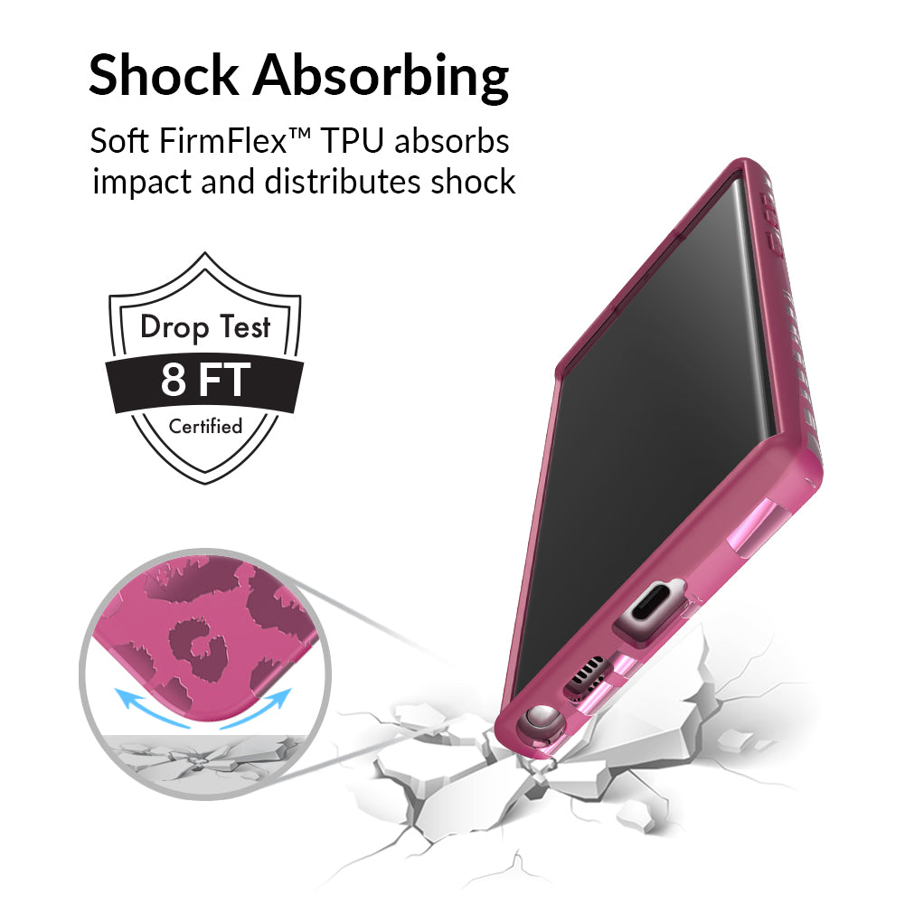 Pink Ruby Leopard Samsung Phone Case - Stylish Protective Cover for Samsung Galaxy Series | Perfect for Everyday Use, Travel & Fashion Accessories
